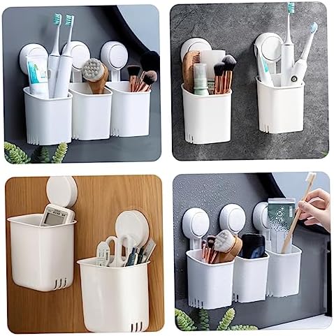 Luxshiny Wall-Mounted Toothbrush Holder