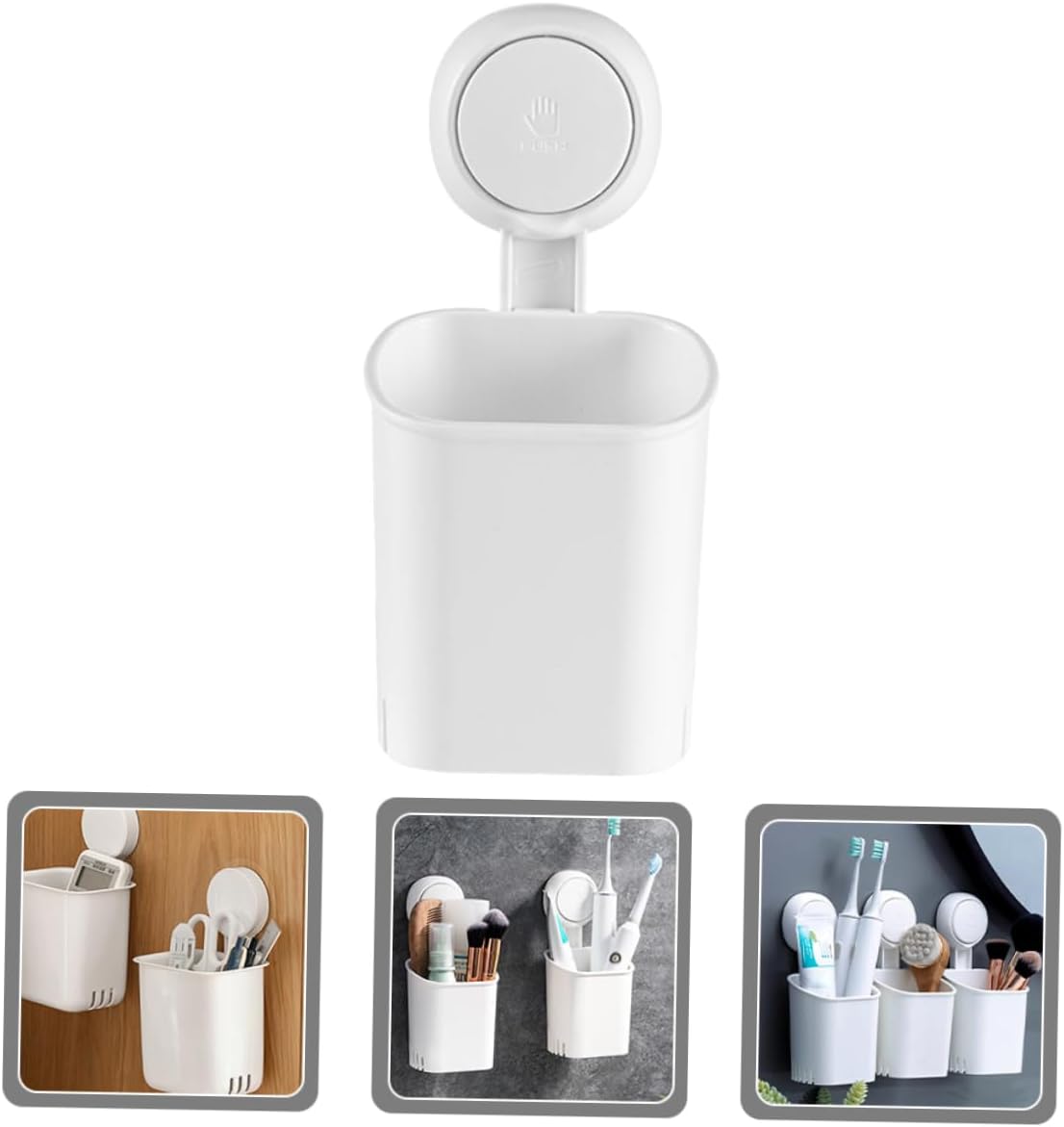 Coolhiya Myth Jamie Wall-Mounted Toothbrush Holder For Electric Toothbrushes