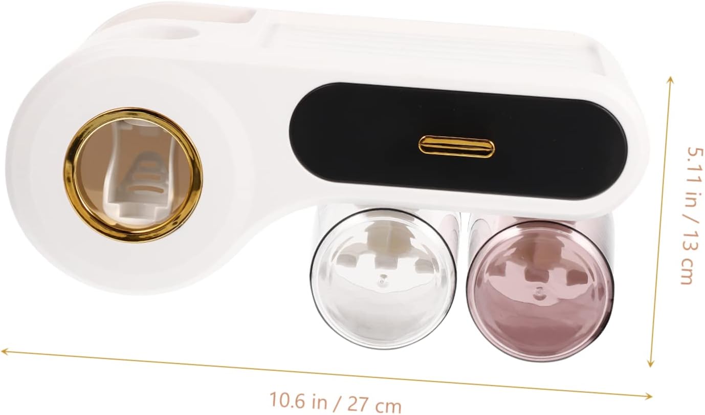 Wakauto Wall-Mounted Toothbrush Holder