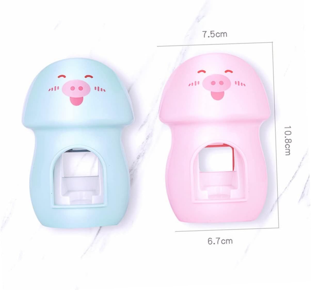 Mucklily - Adorable Automatic Toothpaste Squeezer and Toothbrush Holder