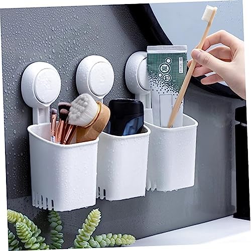 Luxshiny Wall-Mounted Toothbrush Holder