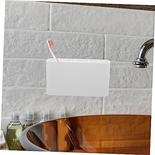CANIGHT Toothbrush Holder with Matte Finish and Removable Design