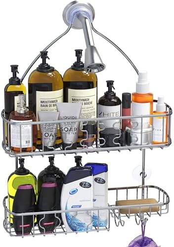Luxury Chrome Bathroom Caddy