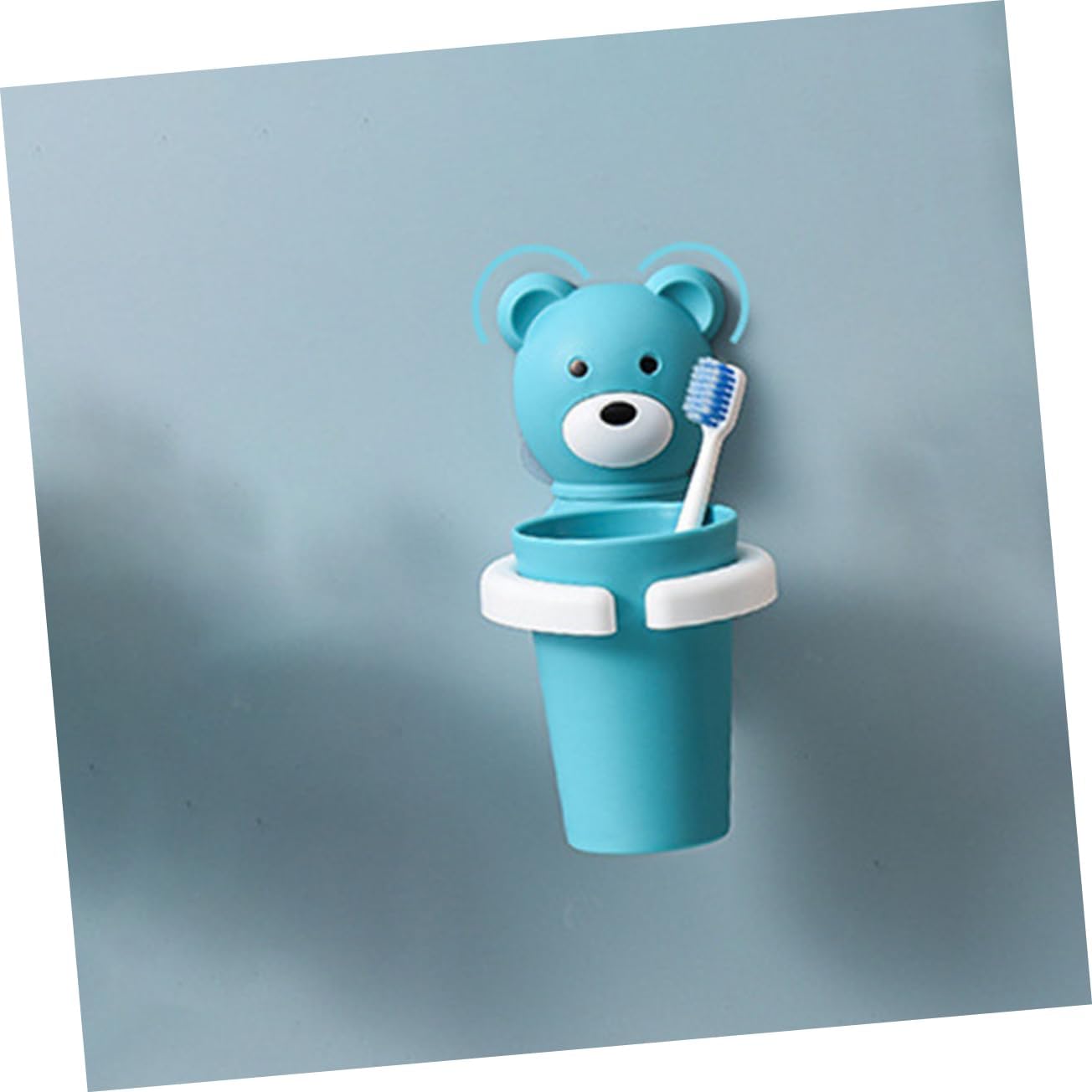Housotel Toothbrush Holder for Kids Durable Wall-Mounted Storage Solution