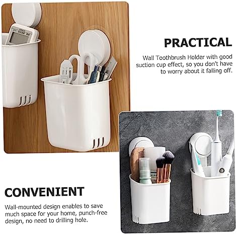 Cup Toothbrush Holder - Wall-Mounted