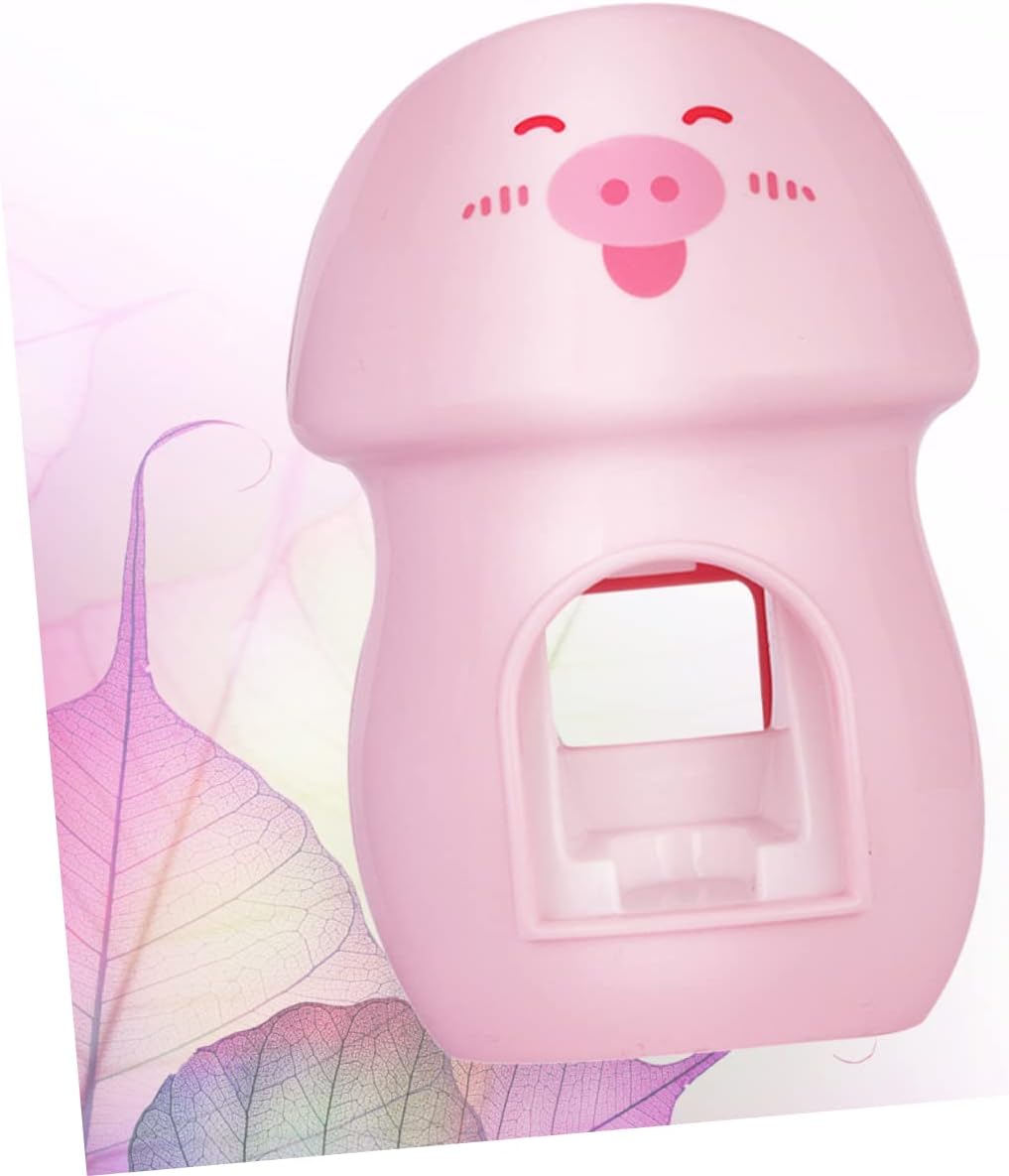 Mucklily - Adorable Automatic Toothpaste Squeezer and Toothbrush Holder