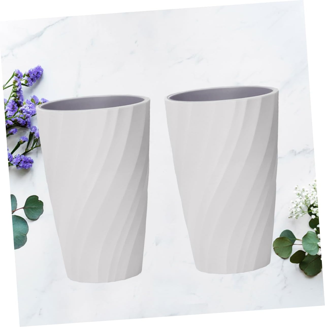 Zerodeko 2-Piece Portable Toothbrush Holder