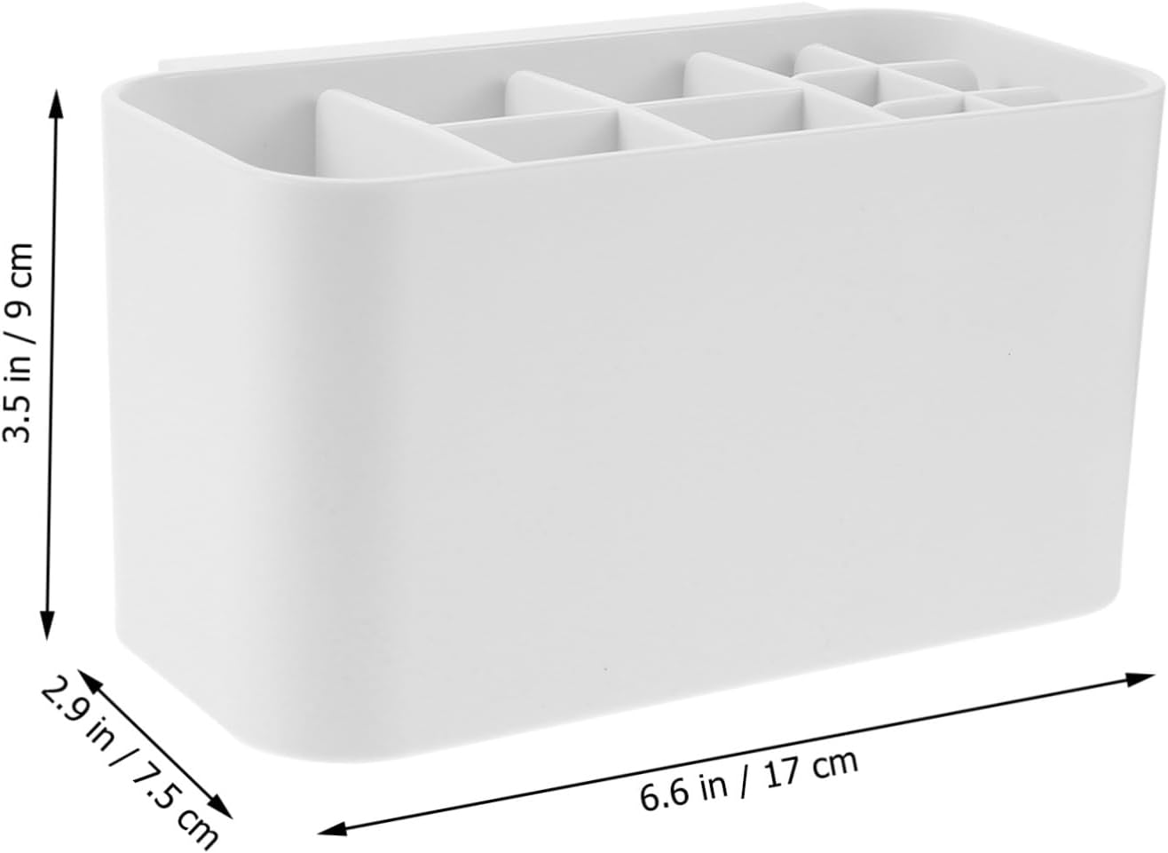Wall-Mounted Electric Toothbrush Holder with Storage