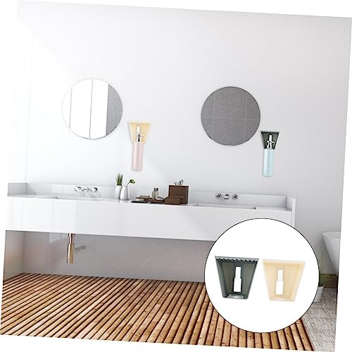 2pcs Wall Mounted Shampoo Hooks for Bathroom Storage