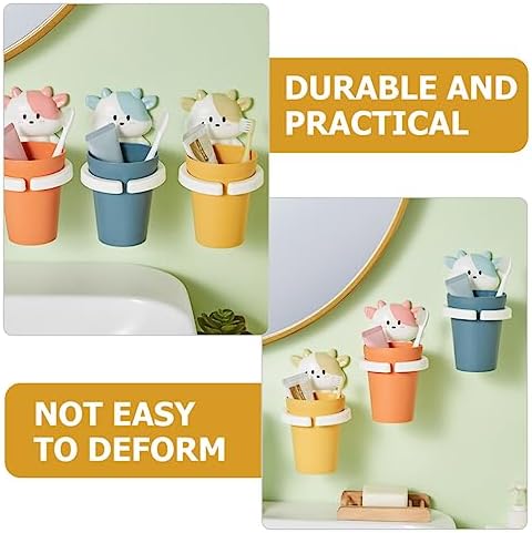Cartoon Toothbrush Holder and Cup for Kids