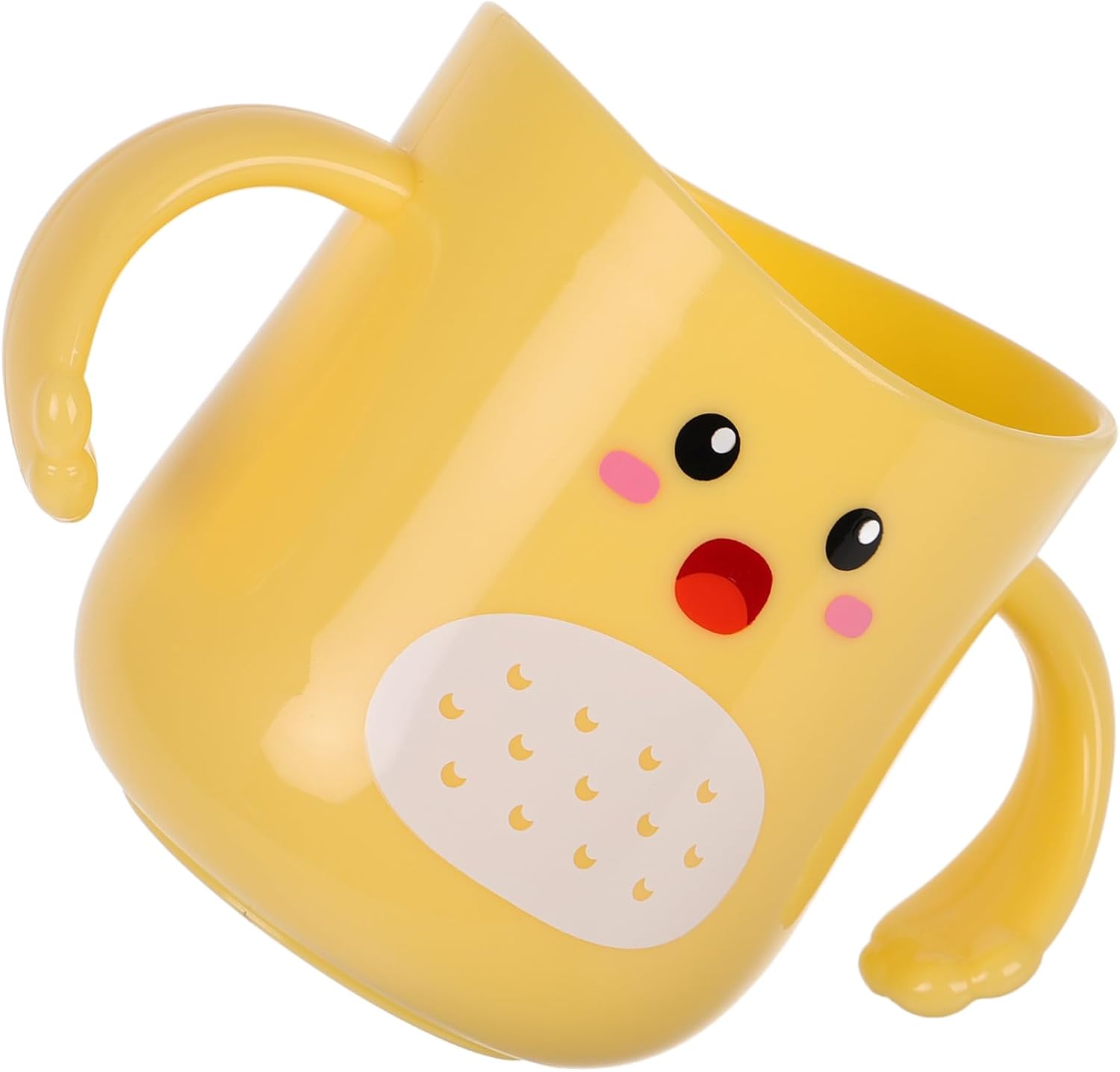 Ergonomic Toothbrush Cup Spill-Proof Design Cartoon Characters