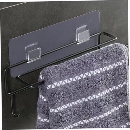 U-Shape Adhesive Shower Caddy with Replacement Stickers for Bathroom Kitchen Space