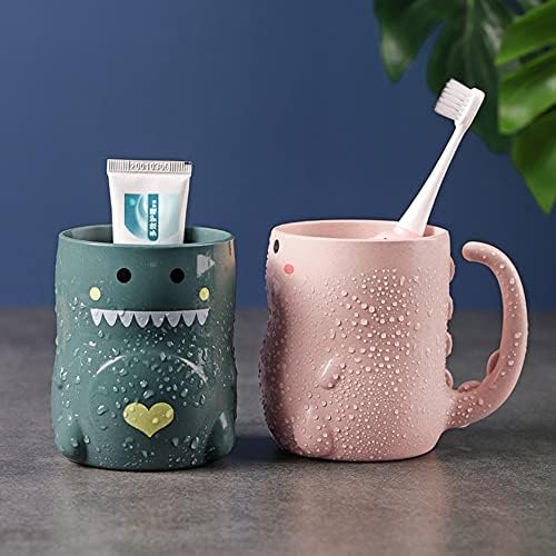 Cute Dinosaur Oral Care Set for Home Kitchen