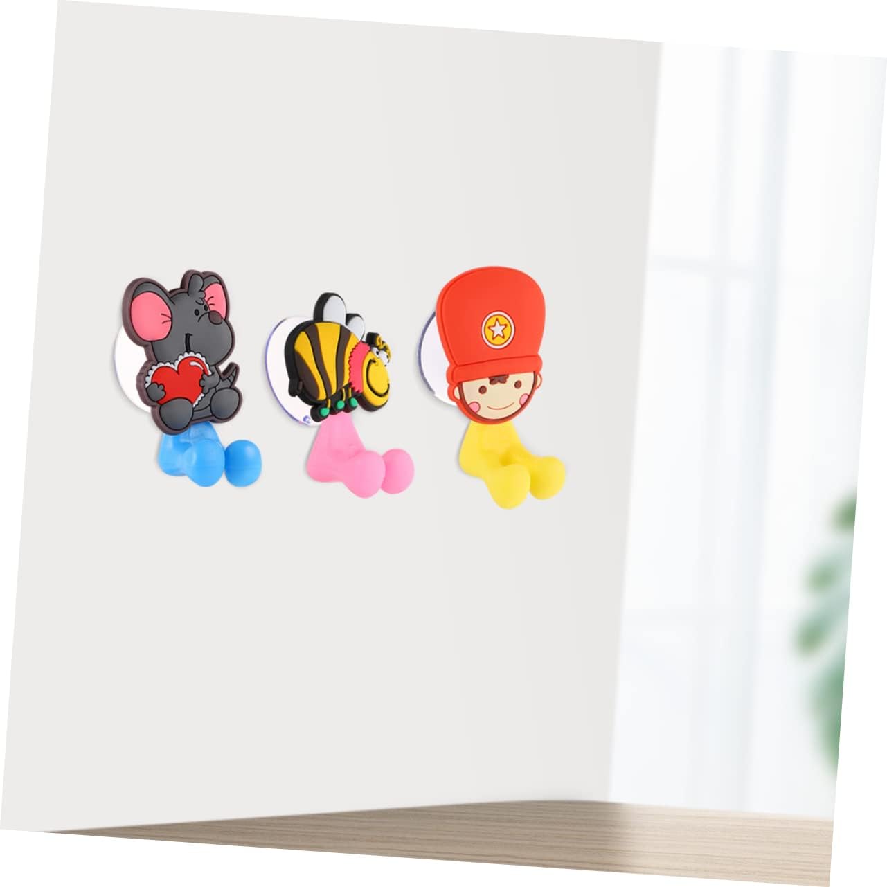 Ciieeo Cute Animal Toothbrush Holder with Suction Cup for Kids