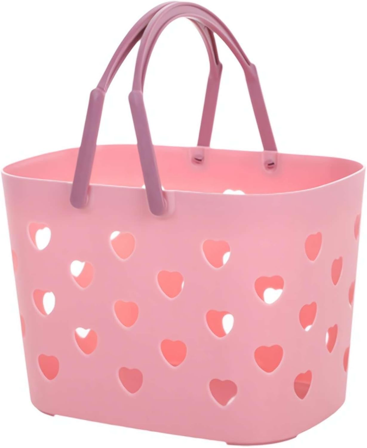 Portable Shower Basket with Handles and Storage