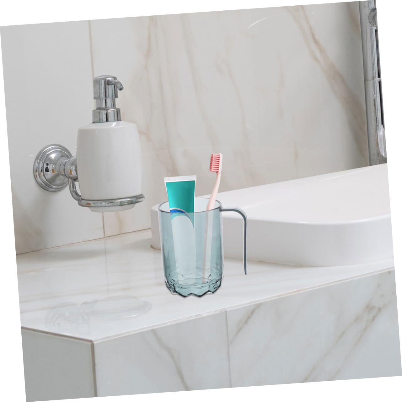 Versatile Toothbrush Holder Bathroom Organizer