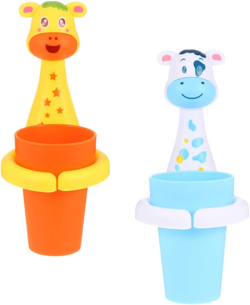 Zebra Deer Toothbrush Organizer