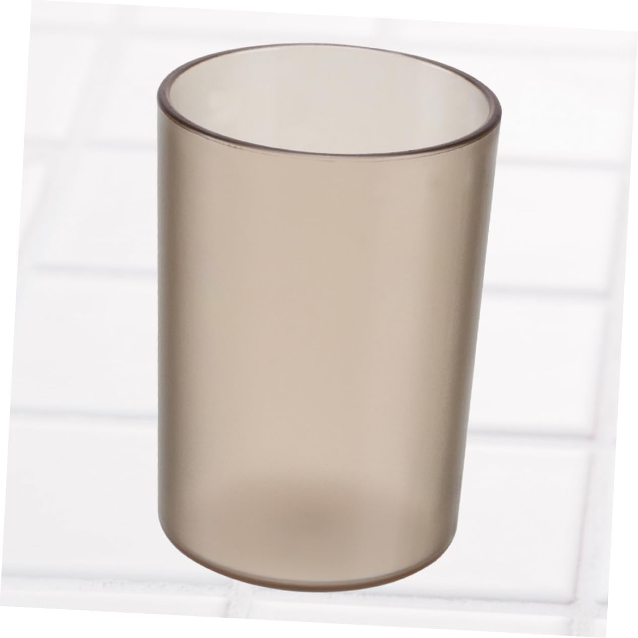 Mobestech Transparent Toothbrush Cup for Adults