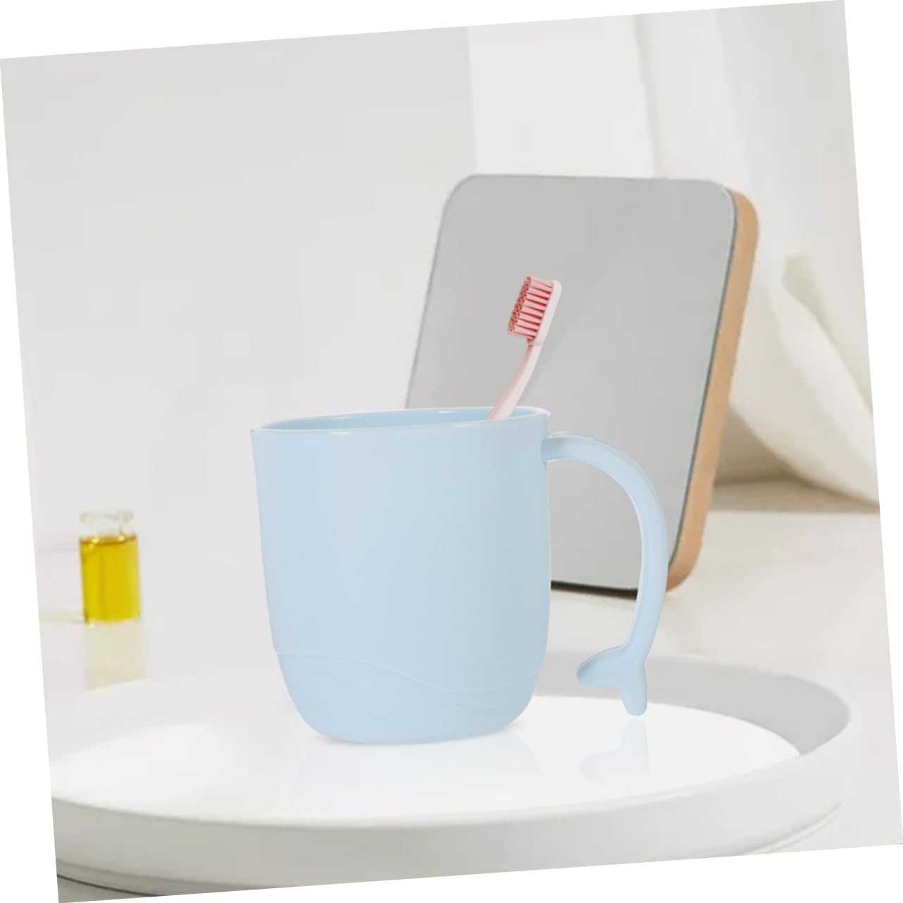 Adorable Dolphin Toothbrush Mugs for Boys Girls