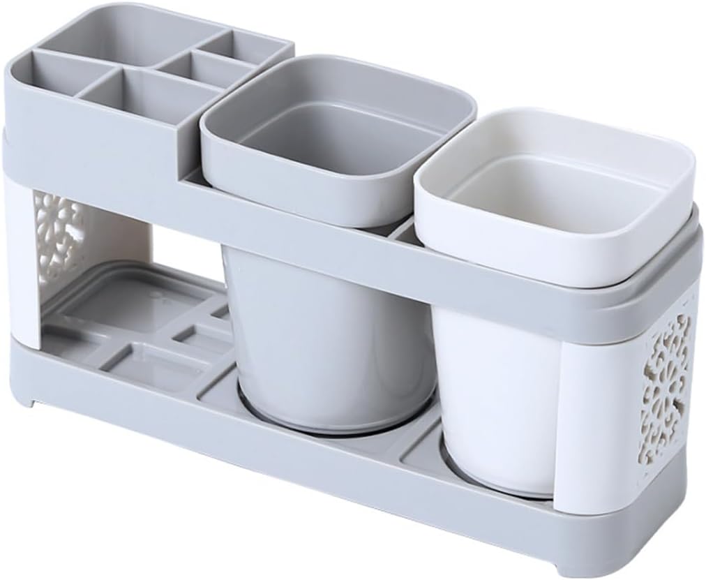 Bathroom Toothbrush Holder Set by QQLADY Table Top Design for Clean DDS