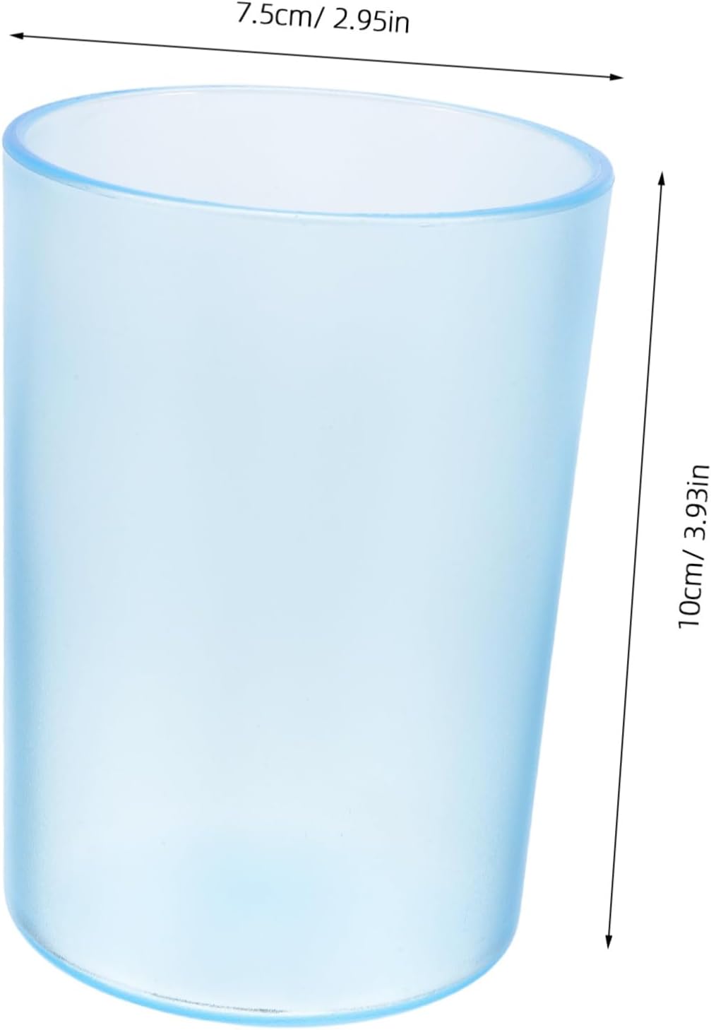 Happyyami Transparent Toothbrush Cup Gargle Mug