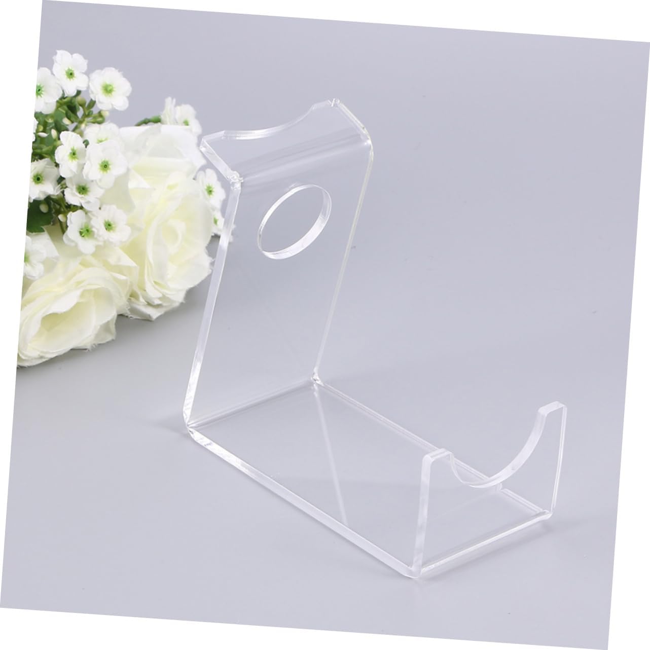 SOLUSTRE Minimalist Acrylic Toothbrush Holder