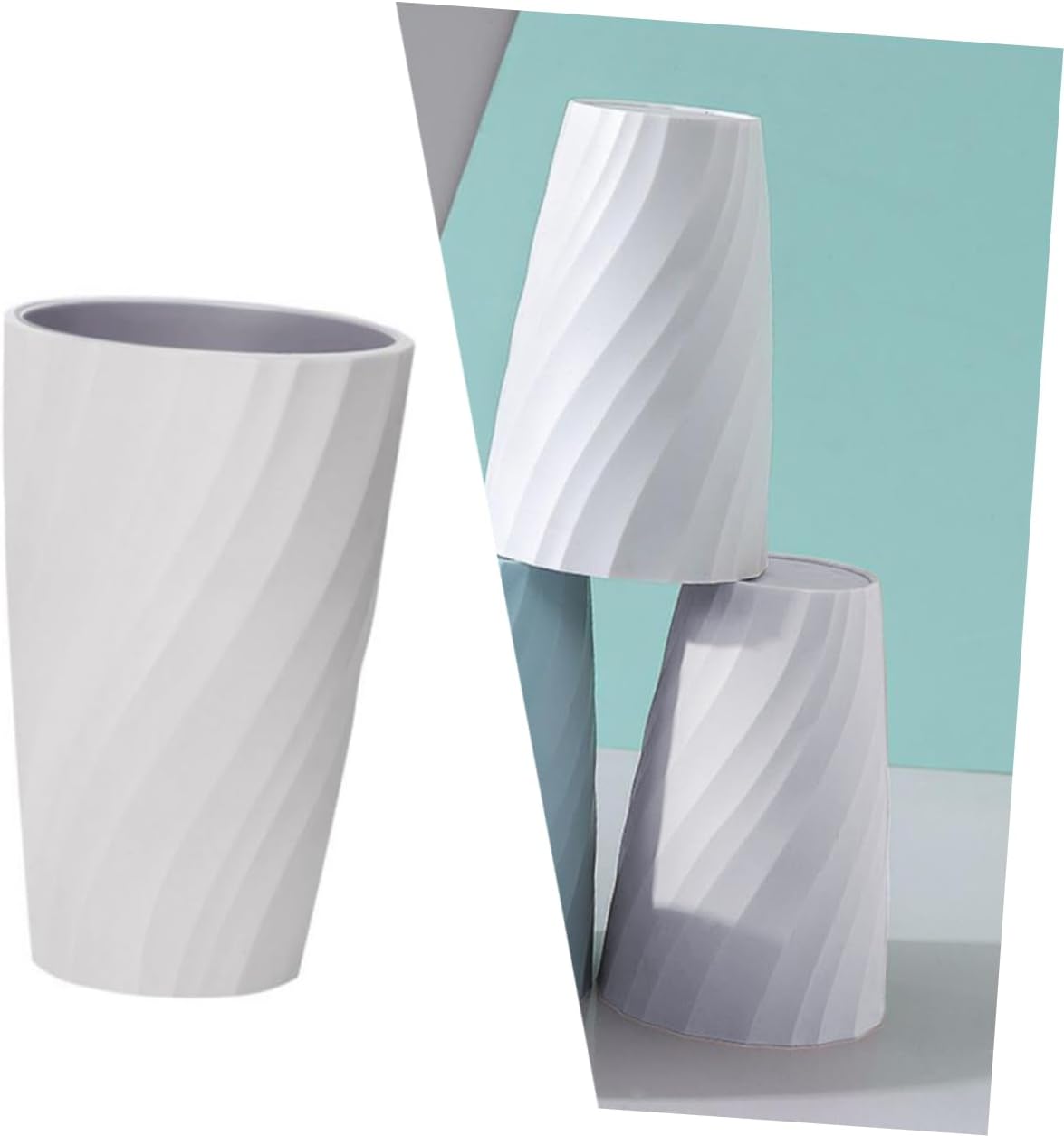 Zerodeko 2-Piece Portable Toothbrush Holder