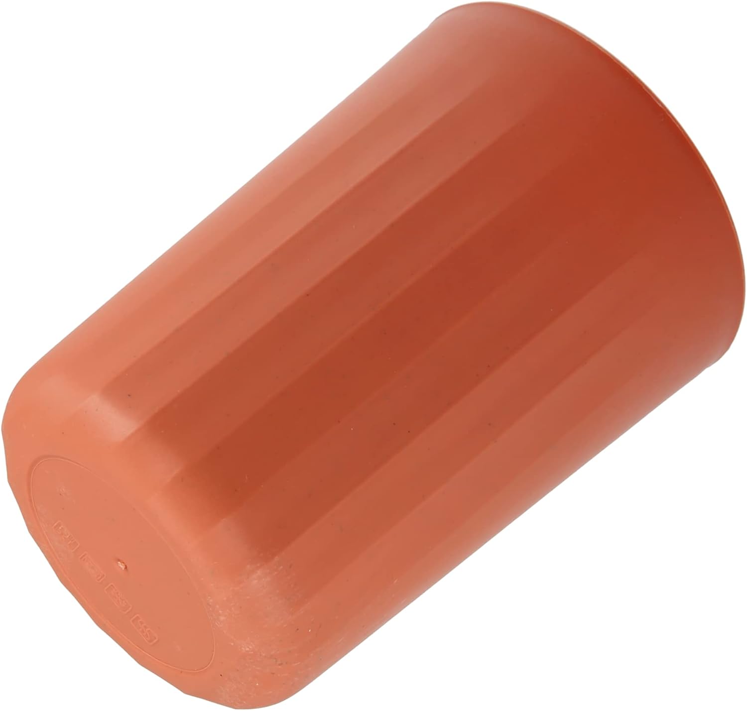 VOCOSTE 1Pc Bathroom Tumbler with Smooth Lines Wheat Straw Cup for Toothpaste