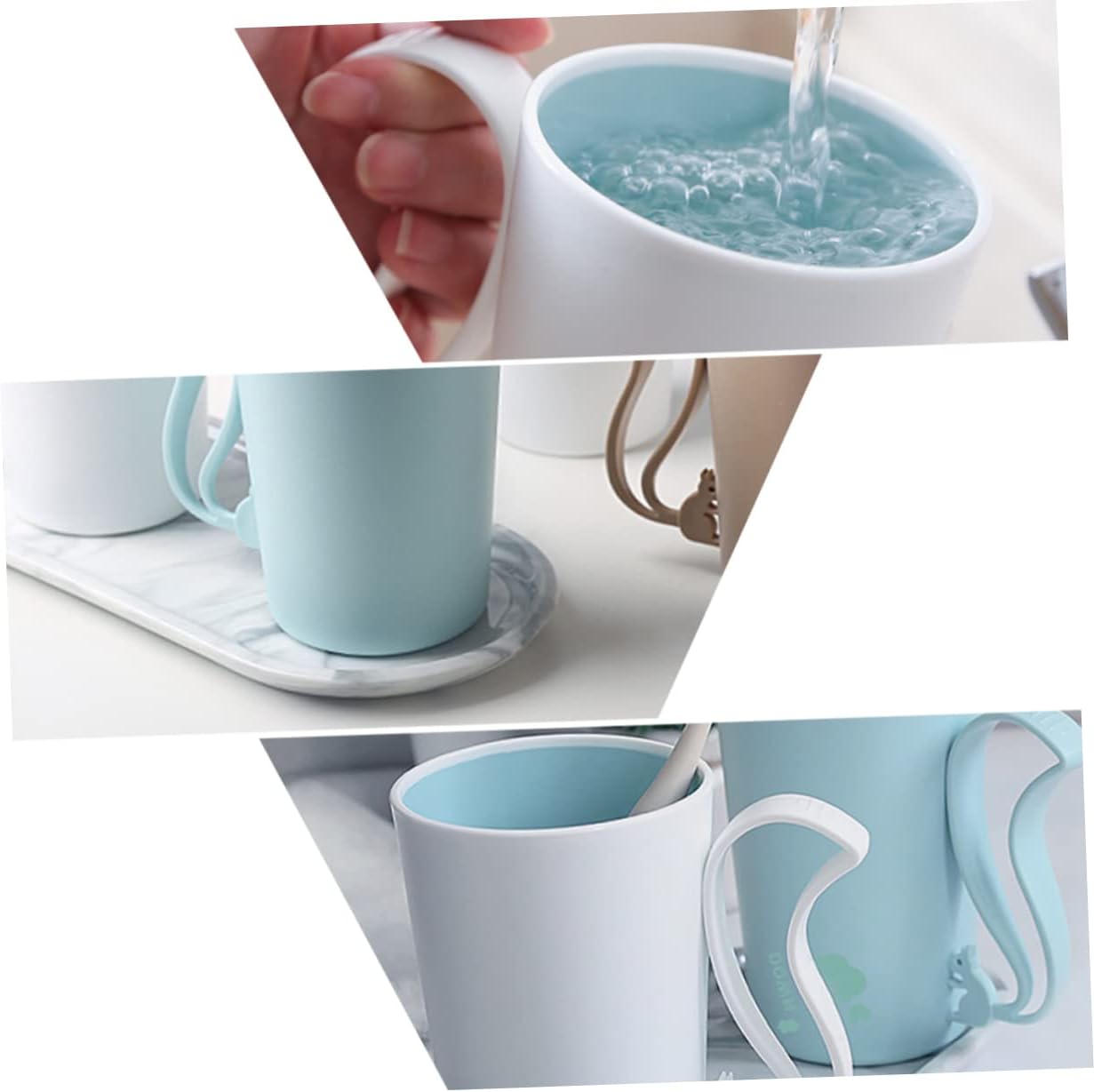 2 in 1 Tooth Water Brushing Cups