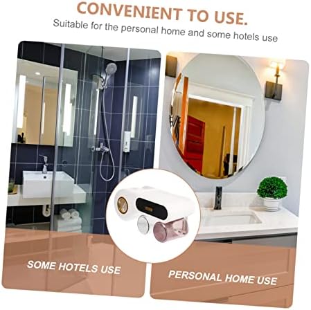 Elegant Wall-Mounted Toothbrush Holder Space-Saving Organizing Rack