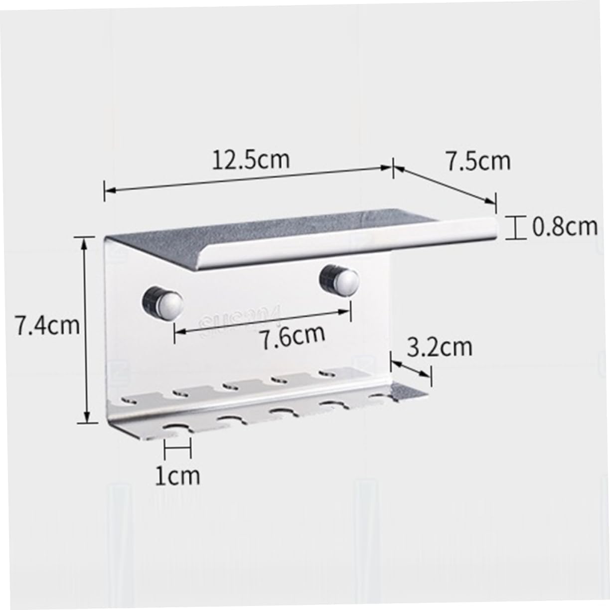Ciieeo Wall Mounted Stainless Steel Toothbrush Holder