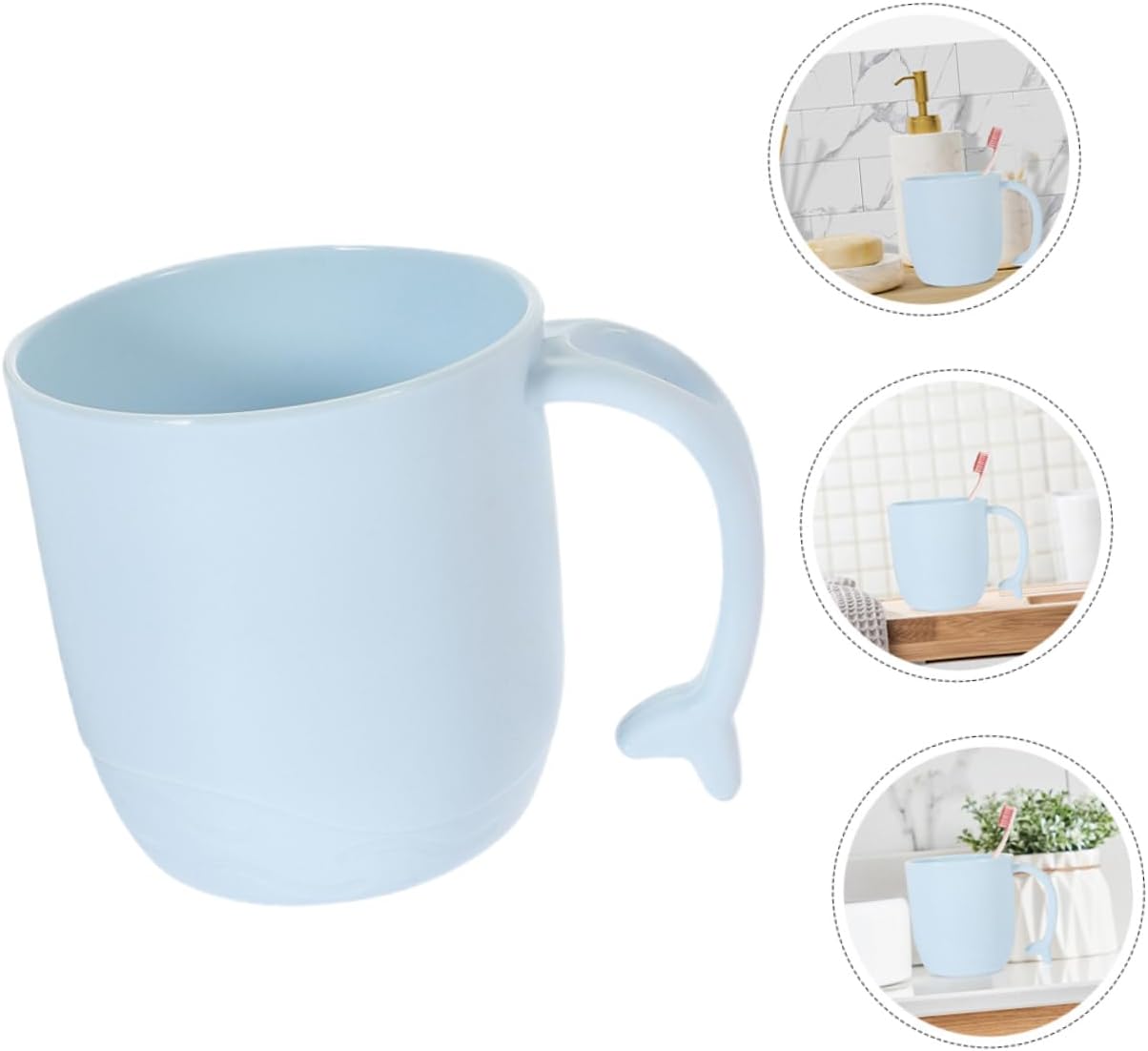 PRETYZOOM 2pcs Toothbrush Cups for Travel and Camping
