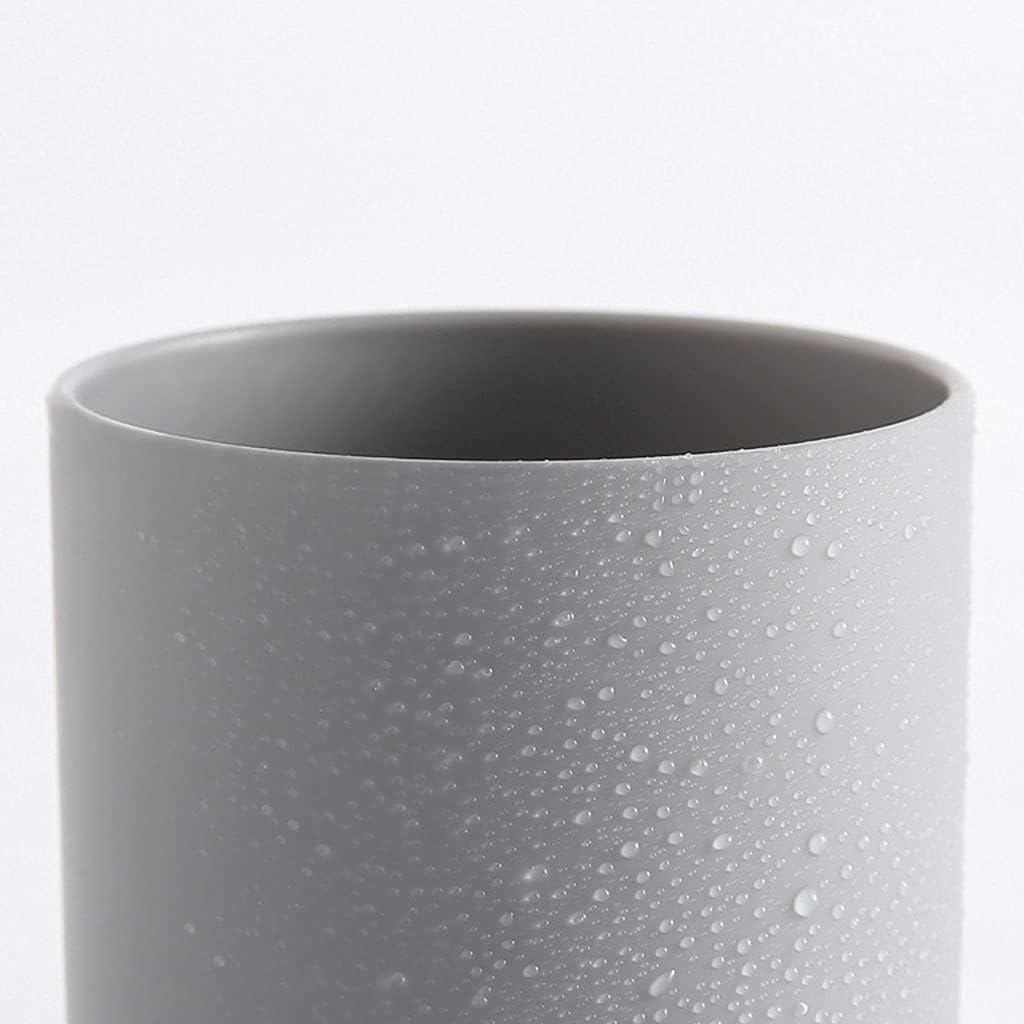 Arc Shaped Brushing Cup Without Handle White