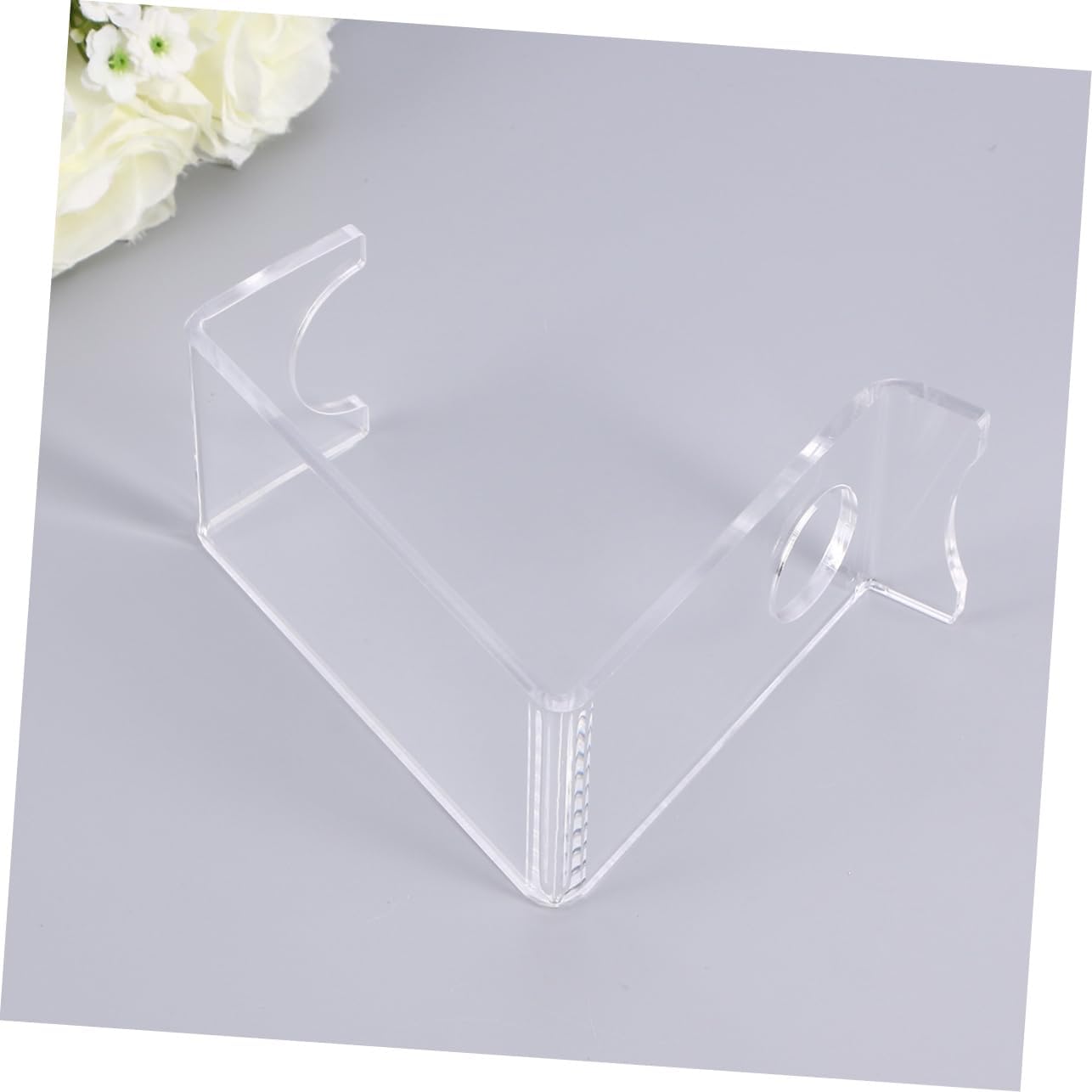 SOLUSTRE Minimalist Acrylic Toothbrush Holder