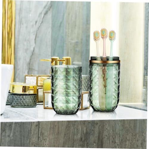 Travel Toothbrush Holder Dual Cup Design