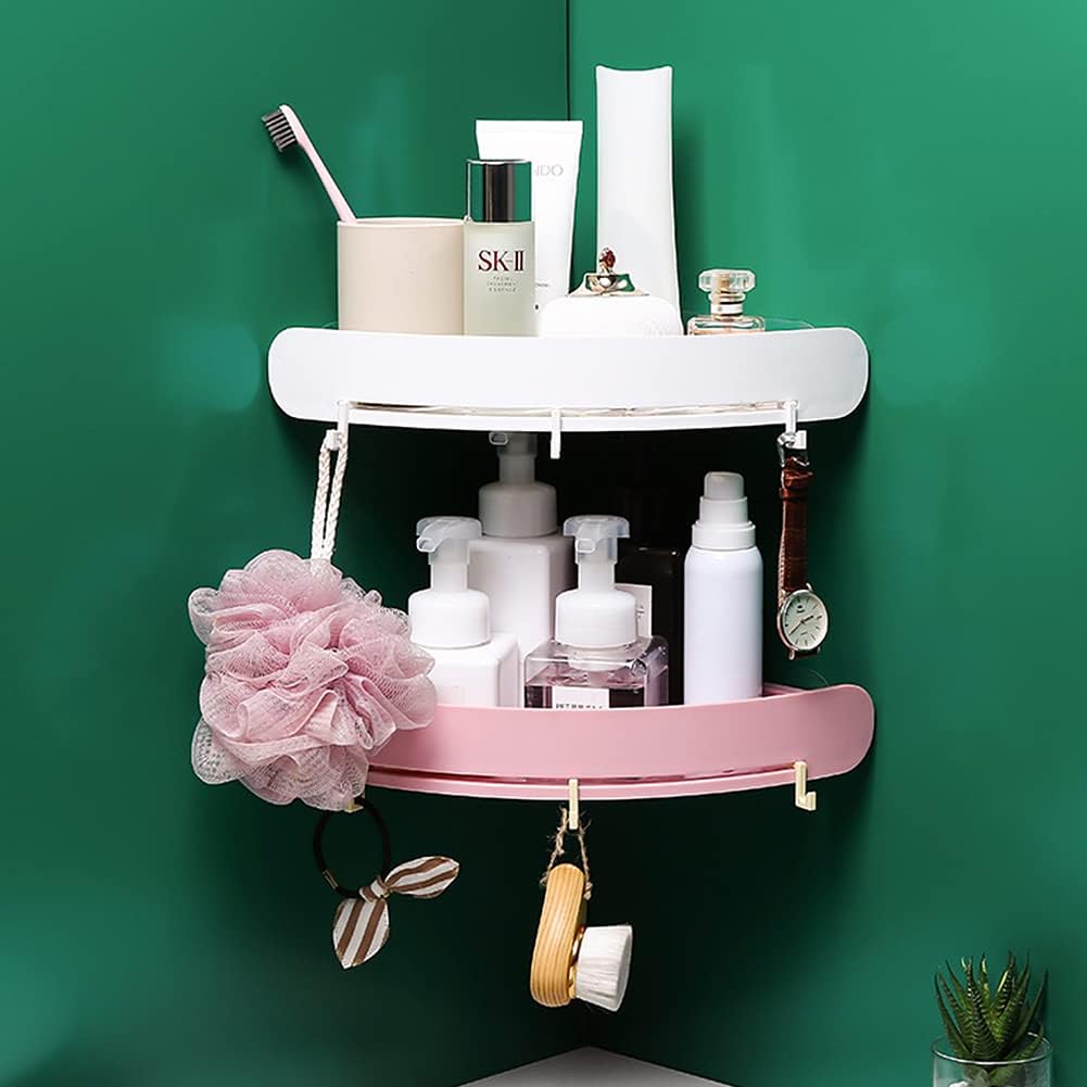 Magik 1-2Pc Triangular Shower Shelf Corner Storage Rack