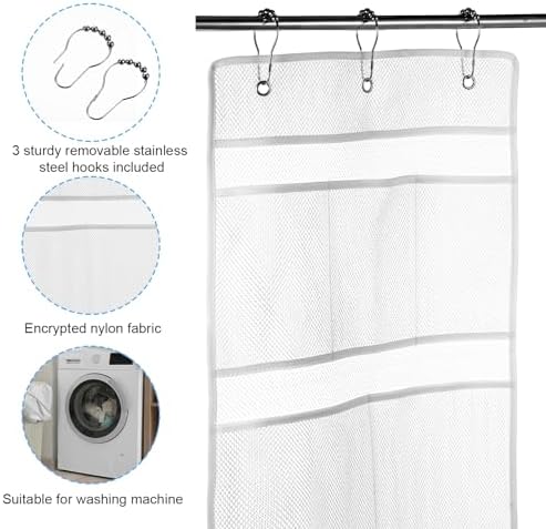 Durable Mesh Shower Caddy for RV Cruise Bathroom Storage
