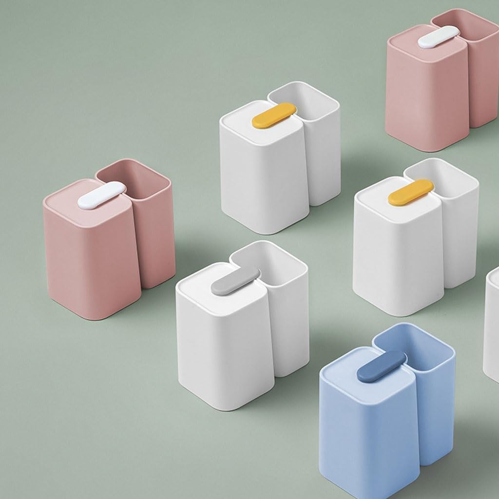 Stylish Magnetic Wall-Mounted Toothbrush Holder