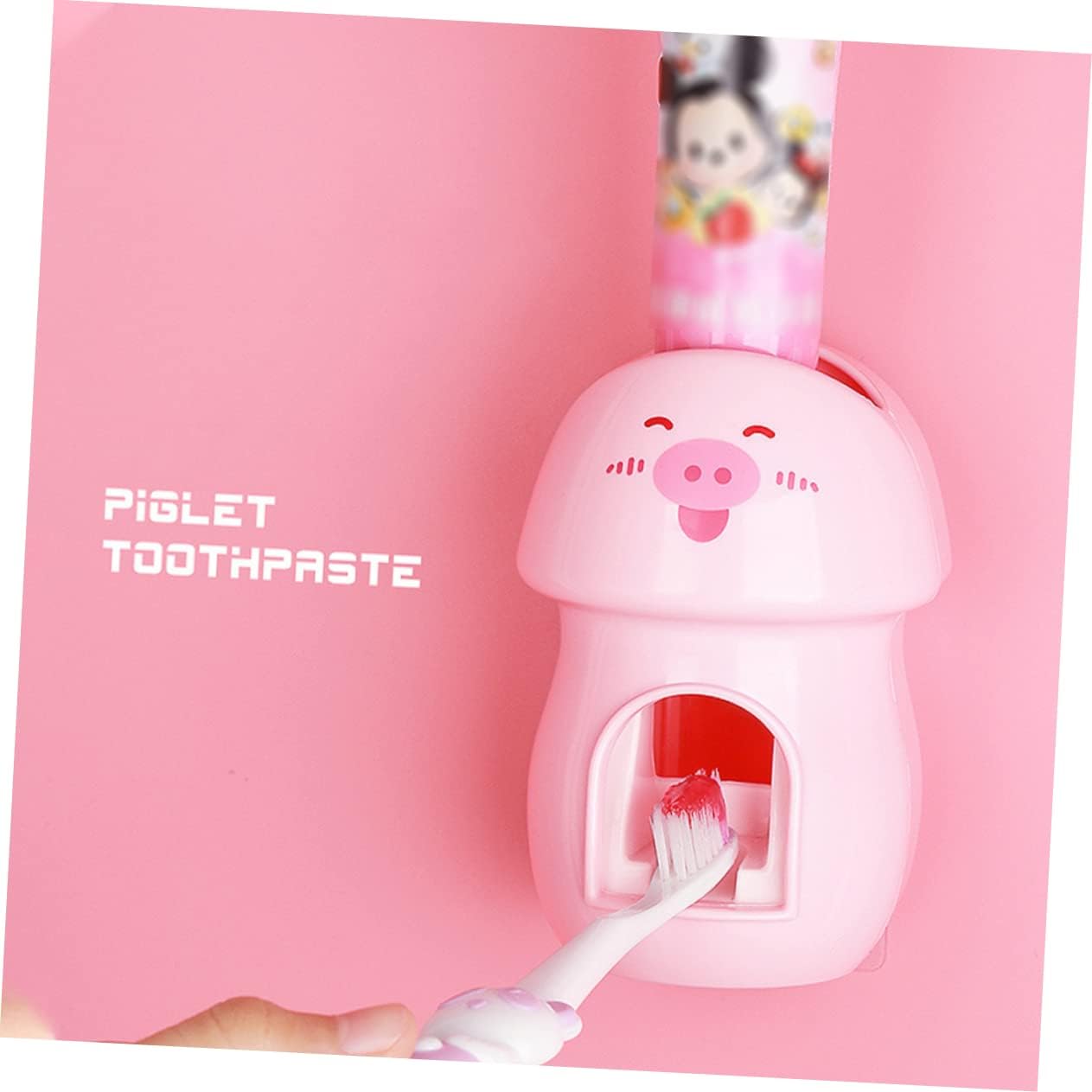 Got Your Gums Covered Ergonomic Wall-Mounted Toothpaste Dispenser for Kids