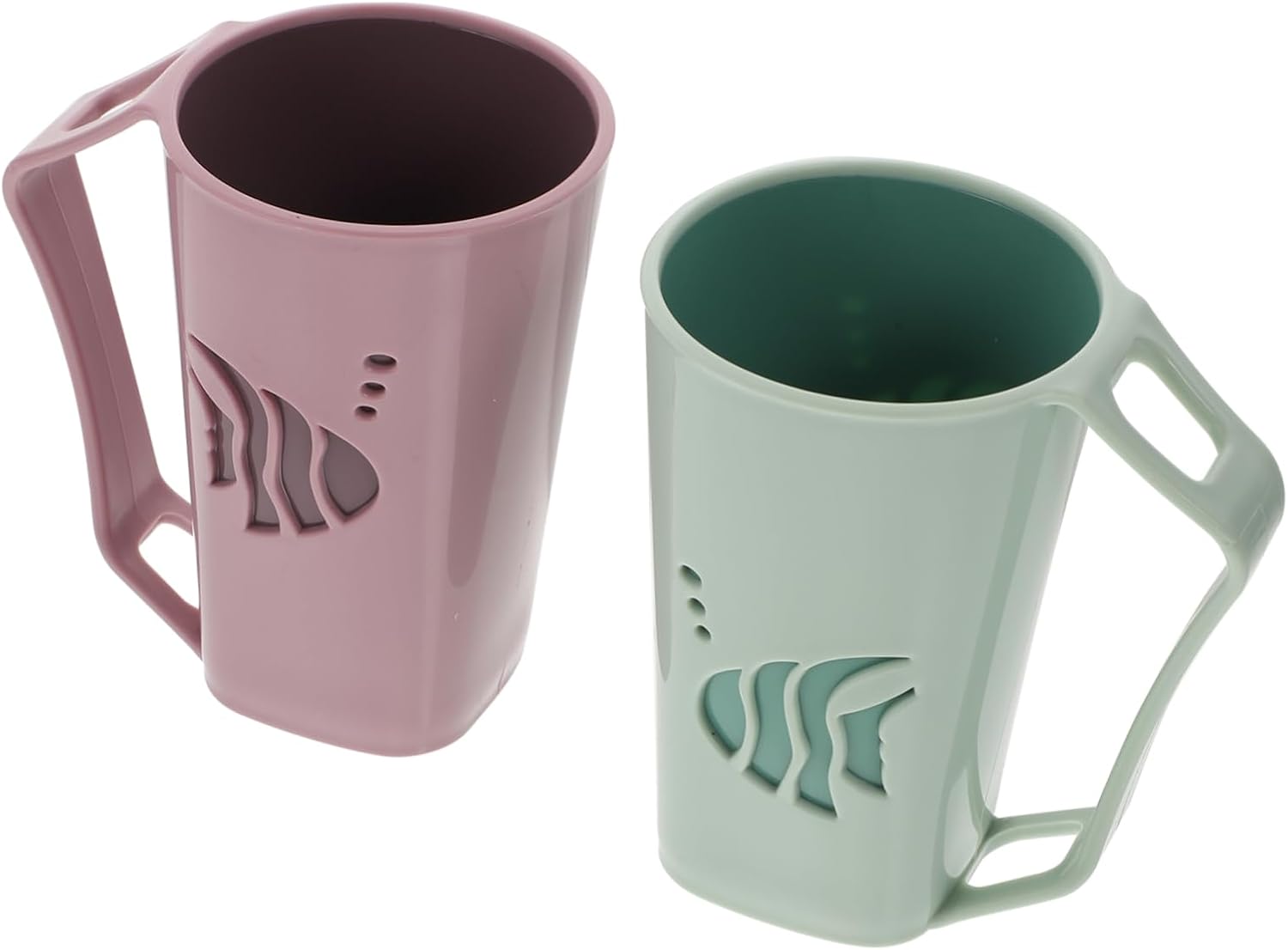 SHOWERORO Toothpaste Cups 2 Pack Reusable