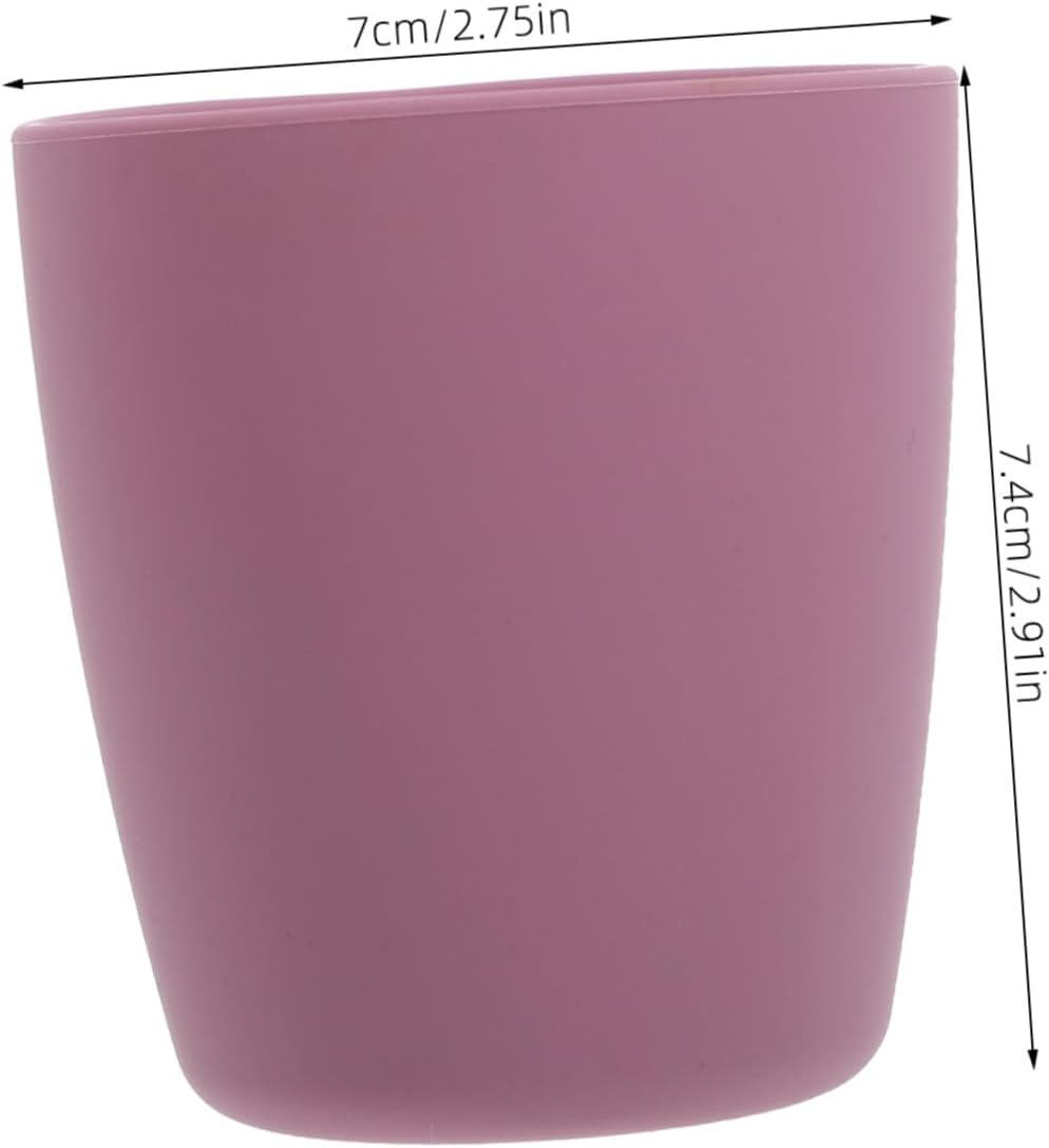 Stylish Silicone Toothbrush Mouthwash Cup for Kids