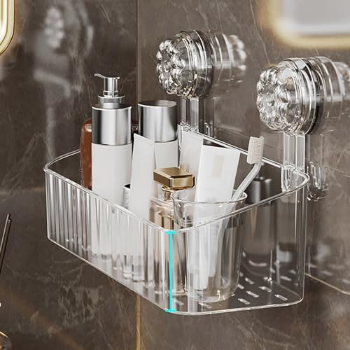 Quick Set-Up Wall-Mounted Shower Organizer