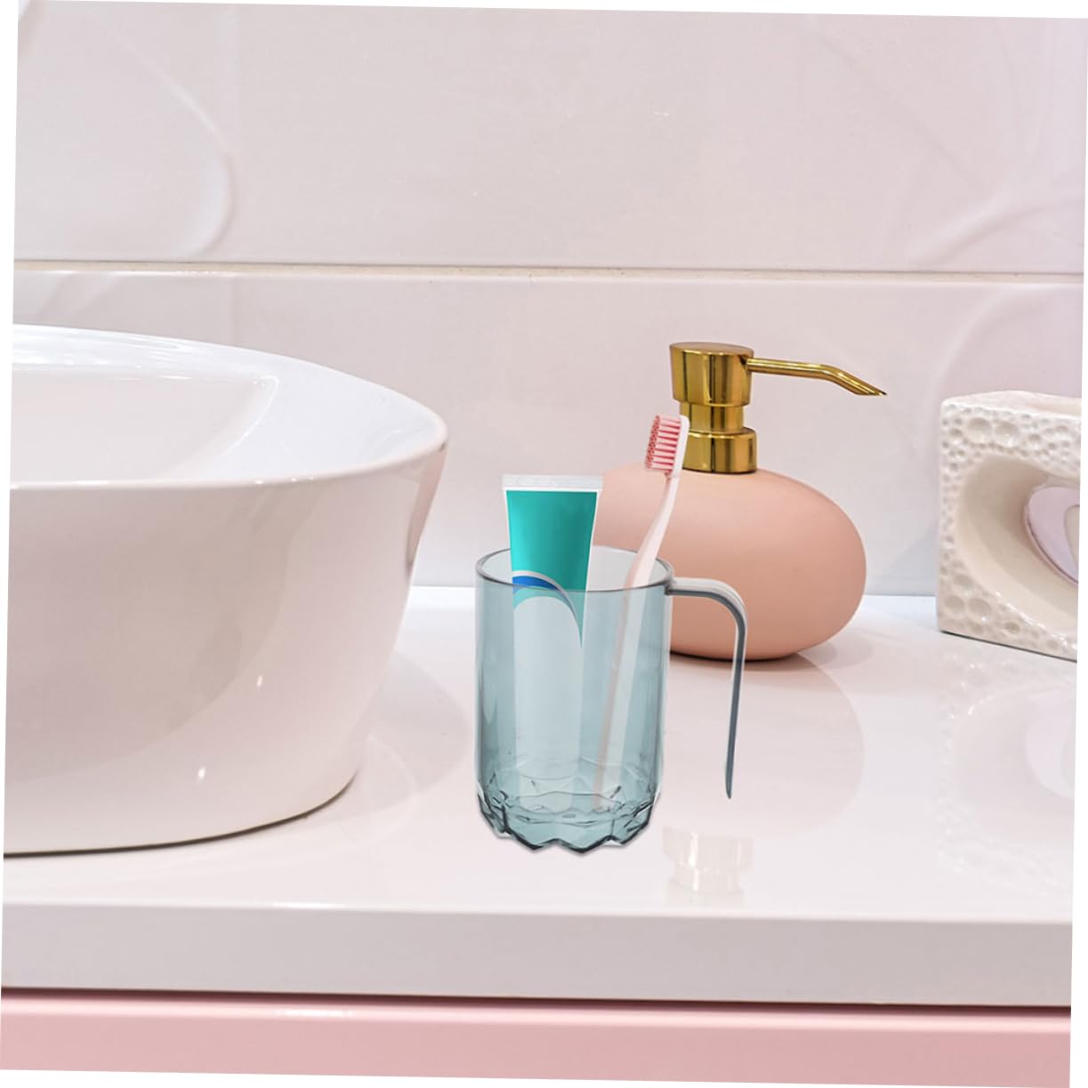 Versatile Toothbrush Holder Bathroom Organizer