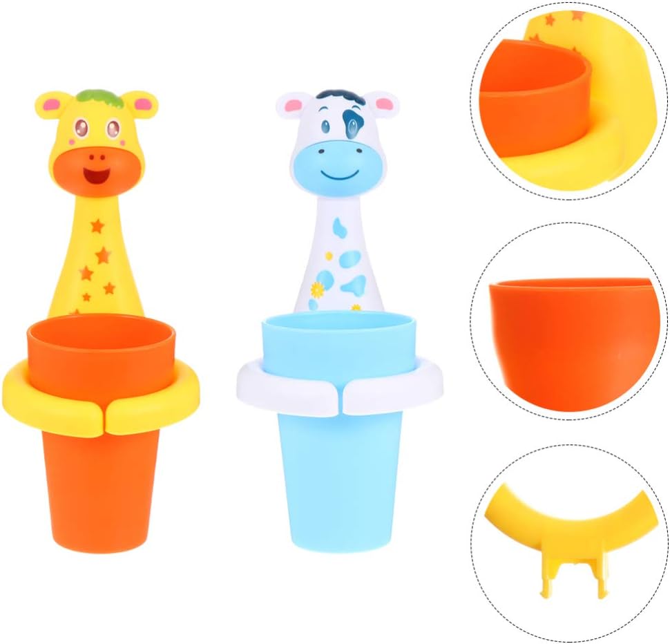 Zebra Deer Toothbrush Organizer