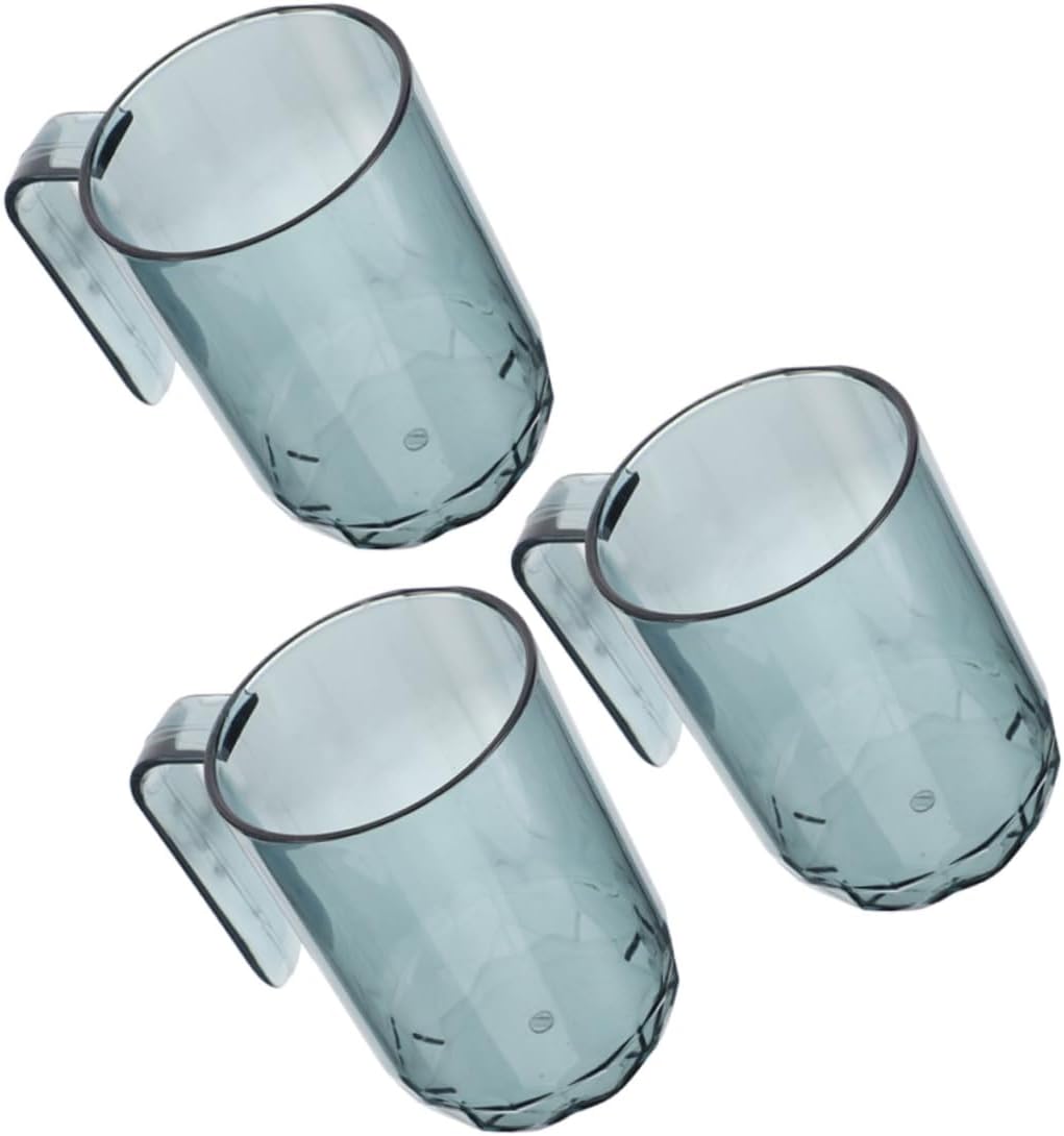CLISPEED Elegant 3-Piece Toothbrush Holder Set