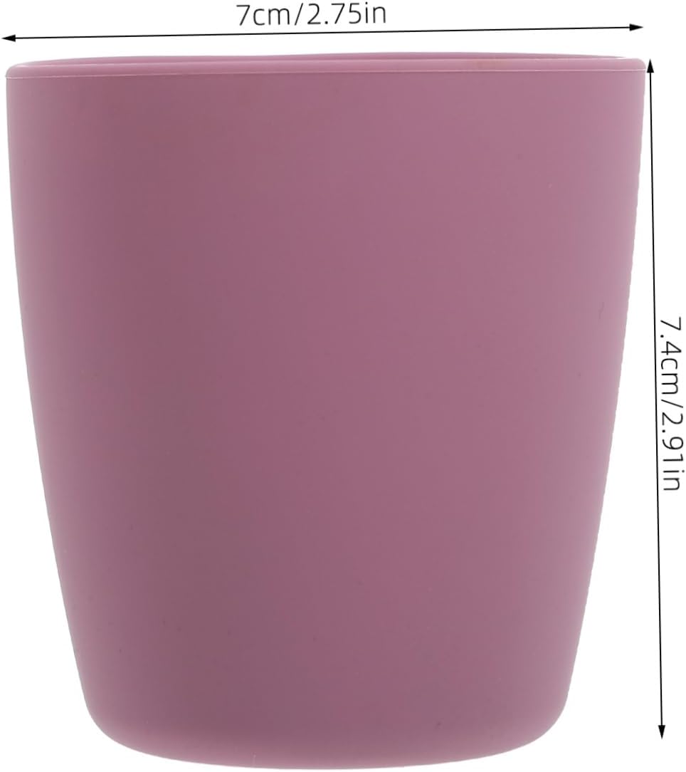 Silicone Toothbrush Bath Cup Durable Stylish