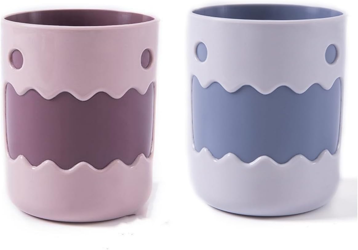 2-Pack Cute Cloud Toothbrush Tumblers