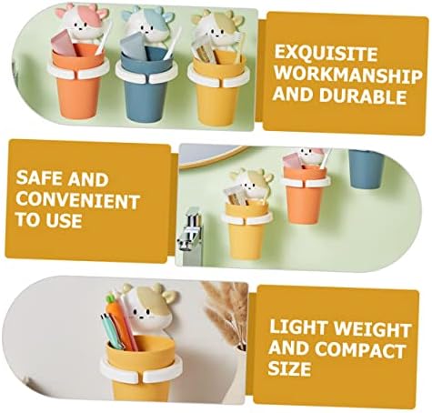 Cartoon Cow Toothbrush Cup Holder