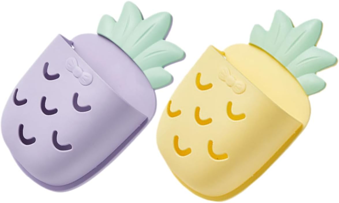 Stylish Pineapple Toothbrush Organizer
