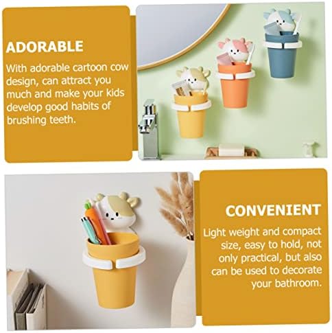 Cartoon Cow Toothbrush Holder